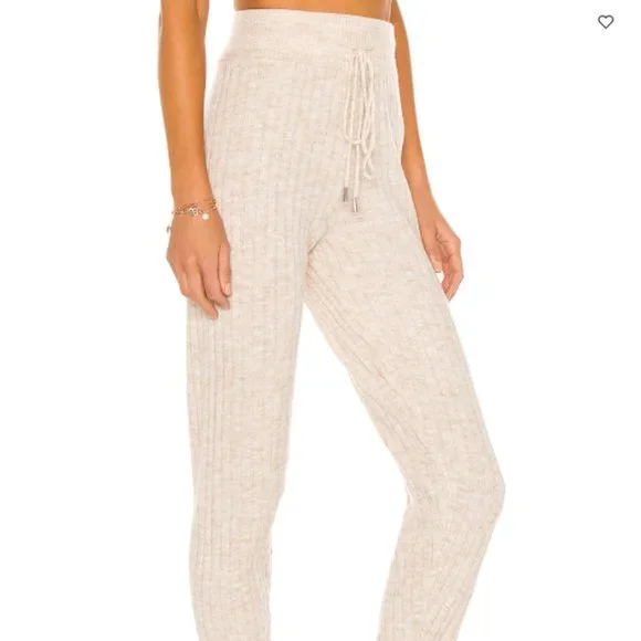 NWT Free People X Revolve Around the Clock Jogger in Oatmeal - Picture 2 of 13
